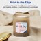 Avery Matte White Arched Square Labels with Sure Feed, 2" x 2-3/16"